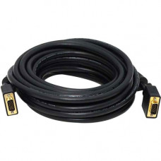 Monoprice Super VGA Video Cable - 25 ft VGA Video Cable for Monitor, Video Device - First End: 1 x HD-15 Male VGA - Second End: 1 x HD-15 Male VGA - Shielding - Gold Plated Connector 3621
