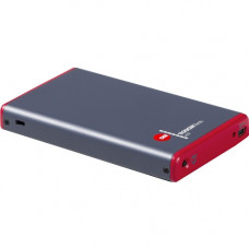 CRU ToughTech Secure m3 Drive Enclosure Serial ATA - USB 3.0 Host Interface External - 1 x HDD Supported - 1 x SSD Supported - 1 x 2.5" Bay - Aluminum, Acrylonitrile Butadiene Styrene (ABS) 36280-1210-0000