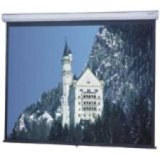 Da-Lite Model C Manual Projection Screen - 94" - 16:10 - Ceiling Mount, Wall Mount - 50" x 80" - Matte White - GREENGUARD, TAA Compliance 36437