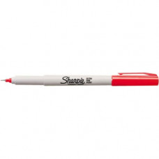 Newell Rubbermaid Sharpie Ultra Fine Point Permanent Marker - Ultra Fine Marker Point - 0.2 mm Marker Point Size - Red - 12 / Pack - TAA Compliance 37002