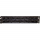 C2g 48-Port Cat5E 110-Type Patch Panel - 48 Port(s) - 48 x RJ-45 - 2U High - Black - 19" Wide - Rack-mountable - TAA Compliance 37198