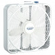 Lasko 3720 Premium Weather-Shield Box Fan - 508mm Diameter - White 3720