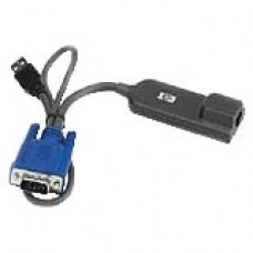 HPE Serial Interface KVM Cat. 5 Cable - DB-9 Serial - RJ-45 - ENERGY STAR, TAA Compliance 373035-B21