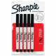 Newell Rubbermaid Sharpie Permanent Ultra Fine Point Markers - Ultra Fine Marker Point - 0.2 mm Marker Point Size - Black - 5 / Pack - TAA Compliance 37665PP