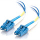 C2g -10m LC-LC 9/125 OS1 Duplex Singlemode Fiber Optic Cable (Plenum-Rated) - Blue - 10m LC-LC 9/125 Duplex Single Mode OS2 Fiber Cable - Plenum CMP-Rated - Blue - 33ft 37809