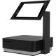 Star Micronics mUnite Tablet POS Stand - 14" Height x 12.9" Width x 11.3" Depth - Countertop - Stainless Steel - Black - TAA Compliance 37967810