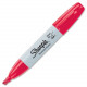 Newell Rubbermaid Sharpie Chisel Tip Permanent Markers - Wide Marker Point - Chisel Marker Point Style - Red Alcohol Based Ink - TAA Compliance 38202