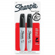 Newell Rubbermaid Sharpie Chisel Tip Permanent Markers - Chisel Marker Point Style - Black Alcohol Based Ink - 2 / Pack - TAA Compliance 38262PP
