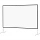 Da-Lite Fast-Fold Deluxe 123" Projection Screen - 16:10 - Da-Mat - 65" x 104" 38305KHD