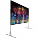 Da-Lite Fast-Fold Deluxe 135" Projection Screen - 16:10 - Da-Tex - 71.5" x 114.5" - TAA Compliance 38310