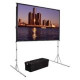 Da-Lite Fast-Fold Deluxe Projection Screen - 114.3" - 16:10 - 62" x 96" - Dual Vision - GREENGUARD, TAA Compliance 38312