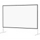 Da-Lite Fast-Fold Deluxe Projection Screen - 123" - 16:10 - 65" x 104" - Dual Vision - TAA Compliance 38313KHD