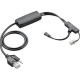 Plantronics EHS Cable APP-51 (Polycom) - Phone Cable for Phone - Black - RoHS, TAA Compliance 38439-11