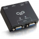C2g 2-Port VGA Auto Switch - 2048 x 1152 - VGA - 2 x 11 x VGA Out - TAA Compliance 39900