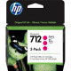 HP 712 Original Ink Cartridge - Magenta - Inkjet - 3 / Pack - TAA Compliance 3ED78A