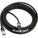 Axiom 50-ft (15m) Ultra Low Loss LMR 400 Cable with TNC Connector - 50 ft Coaxial Antenna Cable for Network Device - First End: 1 x TNC Male Antenna - Second End: 1 x TNC Female Antenna - Extension Cable 3G-CAB-ULL-50-AX