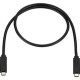 HP Thunderbolt 120W G2 Cable - 2.30 ft Thunderbolt Data Transfer Cable for Notebook, Tablet, Docking Station, Mobile Workstation - First End: 1 x Male Thunderbolt - Second End: 1 x Male Thunderbolt 3XB94UT