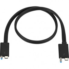 HP Thunderbolt 230W G2 Cable - 2.30 ft Power/Thunderbolt A/V/Power/Data Transfer Cable for Audio/Video Device, Docking Station - First End: 1 x Male Power, First End: 1 x Male Thunderbolt - Second End: 1 x Male Power, Second End: 1 x Male Thunderbolt 3XB9