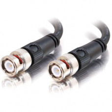 C2g 25ft 75 Ohm BNC Cable - BNC Male - BNC Male - 25ft - Black - TAA Compliance 40029
