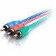 C2g 25ft CMG-Rated Component Video Cable With Low Profile Connectors - 25 ft Component Video Cable - Male Video - Male Video 40121