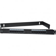 Intellinet Network Solutions 19 Inch Hinged Wall Bracket, 1U, 5 Inches Deep, Black - For Use with Most 19 Inch Patch Panels 402439