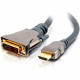 C2g 0.5m SonicWave HDMI to DVI-D Digital Video Cable (1.6ft) - Male HDMI - DVI Male - 1.64ft - Gray 40286