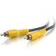 C2g 50ft Value Series Composite Video Cable - RCA - RCA - 50ft 40456