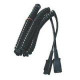 Plantronics Telephone Extension Cable - Male Proprietary - Female Proprietary - 10ft - Black - TAA Compliance 40703-01