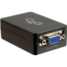 C2g Pro DVI-D to VGA Adapter Converter - 1 x DVI-D (Dual-Link) Female Digital Video - 1 x HD-15 Female VGA - Black - 1 x DVI-D (Dual-Link) Female Digital Video - 1 x HD-15 Female VGA - Black 40724