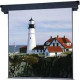 Da-Lite Boardroom Electrol 40725 Electric Projection Screen - 100" - 4:3 - Ceiling Mount - 60" x 80" - Matte White - GREENGUARD, TAA Compliance 40725