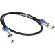 Axiom Mini-SAS to Mini-SAS Cable Compatible 2m # 407339-B21 - SAS - 6.56 ft - 1 x SFF-8088 Male SAS - 1 x SFF-8088 Male SAS - Shielding 407339-B21-AX
