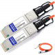 AddOn Brocade Compatible TAA Compliant 40GBase-AOC QSFP+ to QSFP+ Direct Attach Cable (850nm, MMF, 10m) - 100% compatible and guaranteed to work - TAA Compliance 40G-QSFP-QSFP-AOC-10M-AO