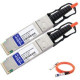 AddOn Brocade Compatible TAA Compliant 40GBase-AOC QSFP+ to QSFP+ Direct Attach Cable (850nm, MMF, 5m) - 100% compatible and guaranteed to work - TAA Compliance 40G-QSFP-QSFP-AOC-5M-AO
