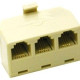 C2g 2-Line Telephone Splitter - Cream 41062