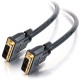 C2g 15ft Pro Series Single Link DVI-D Digital Video Cable M/M - Plenum CMP-Rated - 15 ft DVI Video Cable - First End: 1 x 24-pin DVI-D (Single-Link) Male Digital Video - Second End: 1 x 24-pin DVI-D (Single-Link) Male Digital Video - Shielding - Black - R