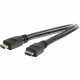 C2g 50ft HDMI Cable - Active HDMI - High Speed - CL-3 Rated - In Wall Rated - In-Wall, CL3-Rated - TAA Compliance 41367