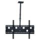 Manhattan Flat-Panel TV Ceiling Mount for One Display from 37"-70" and up to 110 lbs - Heavy-Duty Steel - 0&deg; to -15&deg; tilt and 360&deg; Swivel Adjustments - Built-in security Locking System 423625