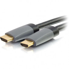 C2g 15m Select HDMI Cable with Ethernet - Standard Speed - M/M - HDMI for Audio/Video Device - 49.21 ft - 1 x HDMI (Type A) Male Digital Audio/Video - 1 x HDMI (Type A) Male Digital Audio/Video - Gold Plated - Shielding - Black, Gray 42527