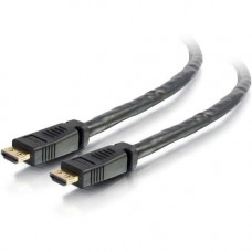 C2g 50ft 4K HDMI Cable with Gripping Connectors - Plenum Rated - 50 ft HDMI A/V Cable for Audio/Video Device - First End: 1 x HDMI Male Digital Audio/Video - Second End: 1 x HDMI Male Digital Audio/Video - Supports up to 1920 x 1080 - Shielding - Gold Pla