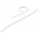 C2g 7.5in Cable Ties - White - 100pk - White - 100 Pack - TAA Compliance 43034