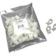 C2g .25in Nylon Cable Clamp - 50pk - Natural - 50 Pack - TAA Compliance 43049