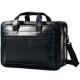 Samsonite Business Carrying Case for 15.6" Notebook - Black - Leather - Shoulder Strap, Handle - 12.2" Height x 16.9" Width x 6.1" Depth 43118-1041