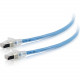 C2g 75ft HDBaseT Certified Cat6a Cable - Non-Continuous Shielding - CMP Plenum - 75 ft Category 6a Network Cable for Network Device - First End: 1 x RJ-45 Male Network - Second End: 1 x RJ-45 Male Network - 10 Gbit/s - Patch Cable - Shielding - Gold Plate