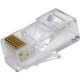 Weltron RJ-45, 8P8C Modular Plug for CAT5E Rated Round Cable - 100 Pack - 1 x RJ-45 Male 44-751-8RSOL