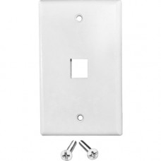 Weltron Faceplate - 1 x Socket(s) - 1-gang - White 44-791WH