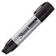 Newell Rubbermaid Sharpie Magnum Permanent Markers - Jumbo Marker Point - 15.87 mm Marker Point Size - Chisel Marker Point Style - Black - Silver Aluminum Barrel - 1 Each - TAA Compliance 44001