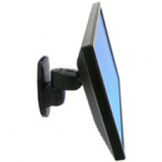 Ergotron 200 Wall Mount Pivot - 25 lb - Black 45-232-200