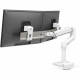 Ergotron Desk Mount for LCD Monitor - White - 2 Display(s) Supported27" Screen Support - 22 lb Load Capacity - 75 x 75, 100 x 100 VESA Standard 45-627-216