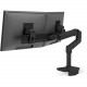 Ergotron Desk Mount for LCD Monitor - Matte Black - 2 Display(s) Supported27" Screen Support - 22 lb Load Capacity - 75 x 75, 100 x 100 VESA Standard 45-627-224