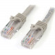 Startech.Com 100 ft Gray Snagless Cat5e UTP Patch Cable - Category 5e - 100 ft - 1 x RJ-45 Male - 1 x RJ-45 Male - Gray - RoHS Compliance 45PATCH100GR